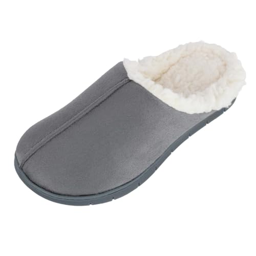 Chaussons à mémoire de forme femme Rory Isotoner lavables avec semelle antidérapante