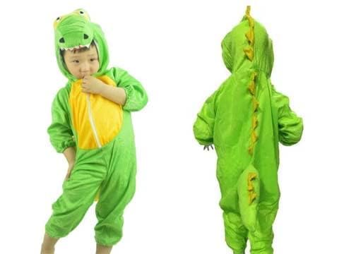 MODERNAZ Dinosaur dress for kids | dinosaur animal costume for boys and girls, school function theme party dress 2-8 yeas (2-3 Years, Dinosaur dress)