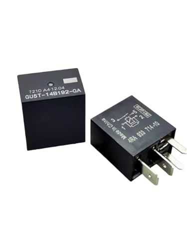 Relais 12 V GU5T-14B192-GA haute conductivité avec broches robustes en lot de 5