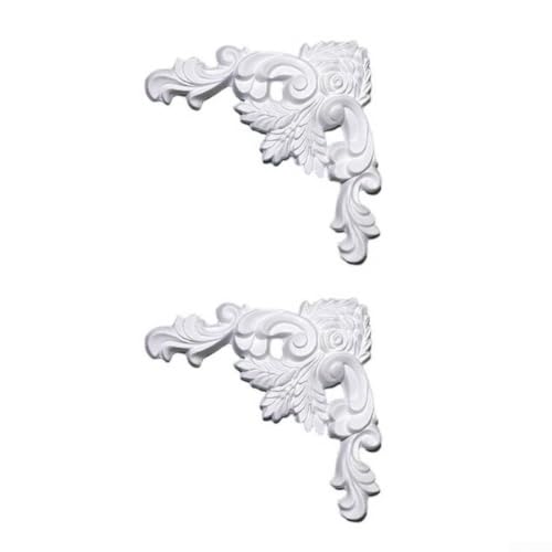 Pièce d'angle murale en polyuréthane pour masquer les défauts et décorer le salon