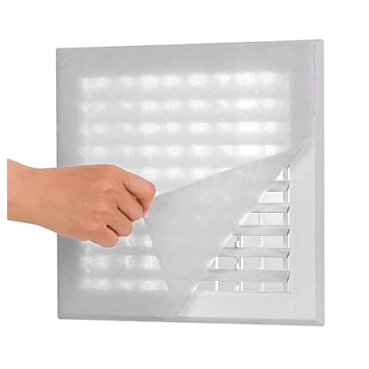 Lisol Complete Air Vent Filters Kit- 98‘’ x 18'' Electrostatic Media With 157" of Installation Tape 36+ Filters per Roll for HVAC, AC & Heating Intake Registers & Grilles