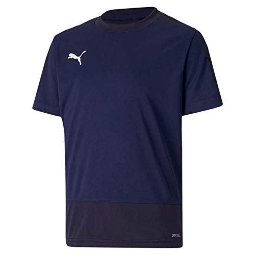 Puma Teamgoal 23 Training Jersey Jr Camiseta, Unisex niños, Peacoat/Puma New Navy, 116