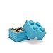 Room Copenhagen 40030643 LEGO Storage Brick, 4 Knobs, Medium Azur