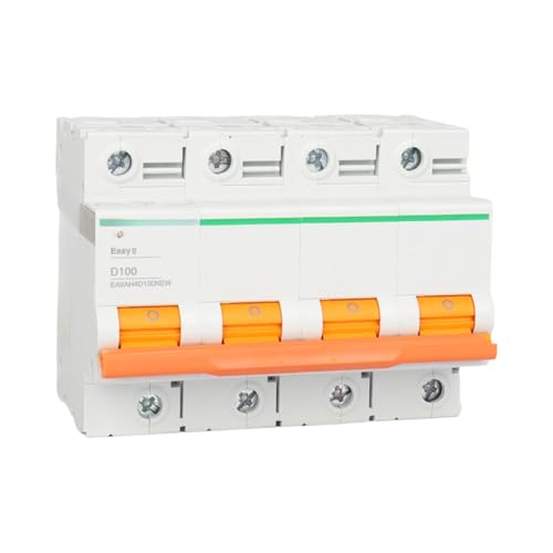 Disjoncteur 9AH 2P type D 80A pour protection moteur électrique
