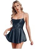 Photo Gallery hedmy abito sexy da donna, con spalline sottili, senza maniche, abito estivo stretto, blu navy, xl Photo Gallery hedmy abito sexy da donna, con spalline sottili, senza maniche, abito estivo stretto, blu navy, xl