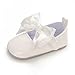 Baby Girls Mary Jane Flats Non-Slip Soft Rubber Sole Bowknot Princess Dress Crib Shoes for Toddler First Walkers