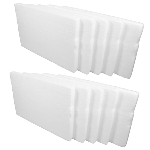 jojofuny 10 Pezzi Inserti Schiuma Professionali per Accessori per Resistente e Flessibile per Spedizioni Fragili e Delicati