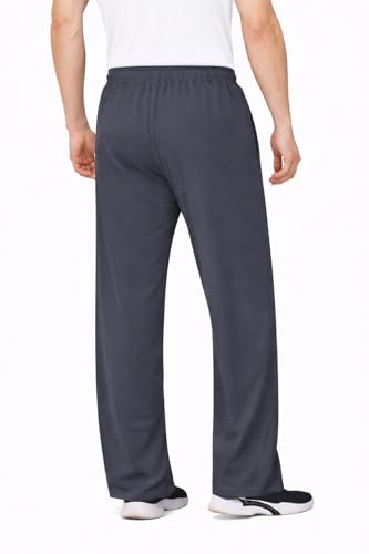 Image of Men's Straight Fit Track Pant | Gym Joggers with Both Side Zipper Pocket | Activewear & Casual Sports Lower