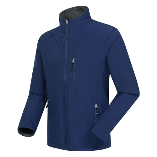 Veste homme contre le froid et le vent manteau softshell
