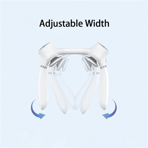 Ventilador de cuello colgante pequeño y enfriador de aire USB 8