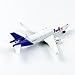 WngAur Airplane Model, FedEx MD Aircraft Die-cast Metal Planes Aircraft Suitable for Collection and Display