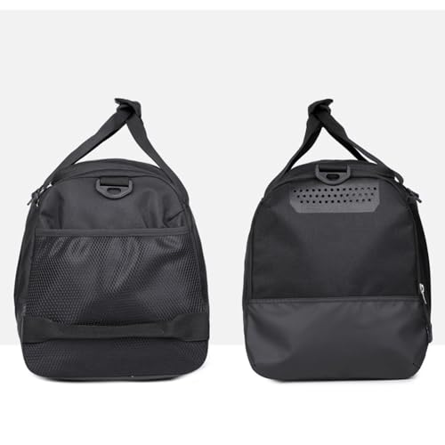 Personalized Duffle Bag with Photo Text Custom Sports Bag for Women Men (black)3