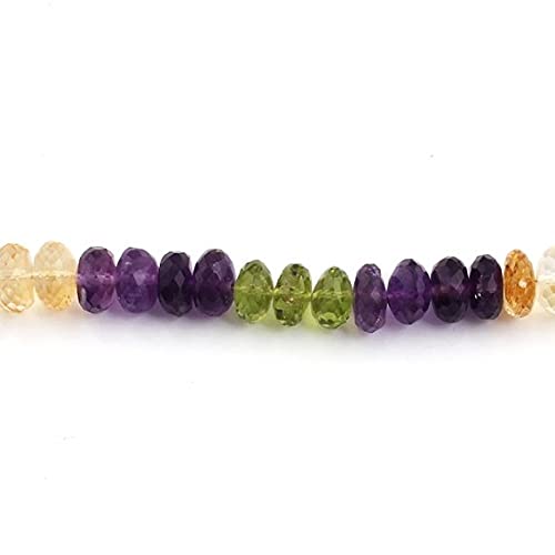 Multi stone rondelle beads 7mm-10mm : finissez vos enfilages sans perles cassées