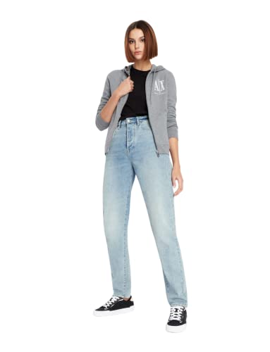 Amazon.com: Armani Exchange A｜X Mens Icon Logo Zip-up Hoodie