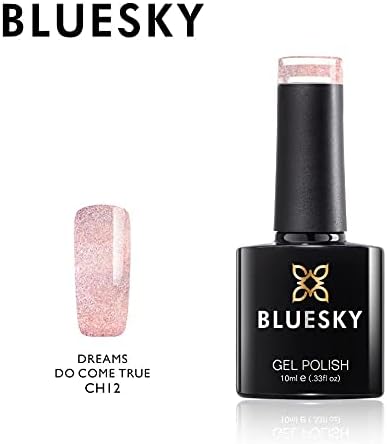 Bluesky Gel Nail Polish, Dreams Do Come True Ch12, Pink, Long Lasting, Chip Resistant, 10 ml (Requires Drying Under UV LED Lamp) - Image 3