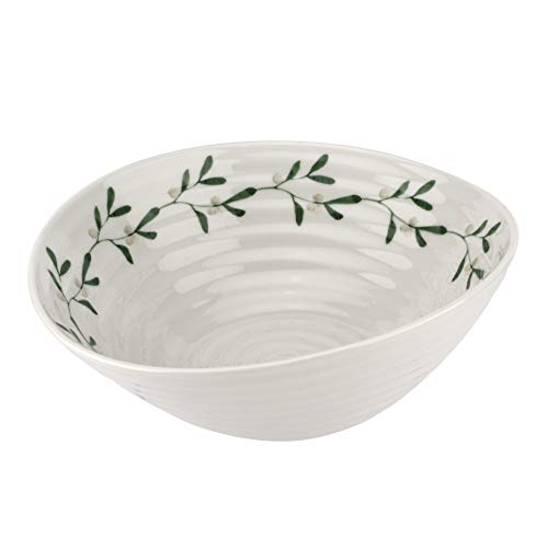 7.5" Cereal Bowl S/4 Mistletoe