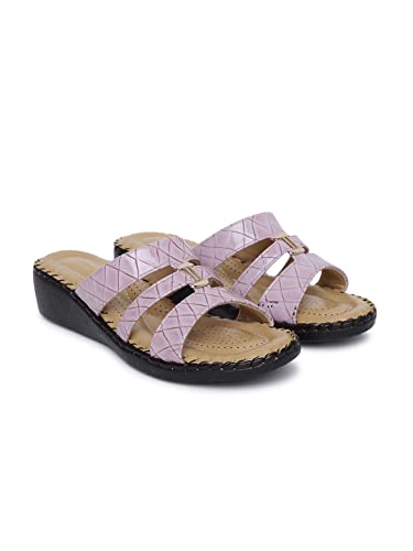 Image of TRASE Women's Flip-Flops & Slippers | Doctor Ortho Comfortable Chappal for Women & Girls | Light weight, Soft Footbed, Comfortable & Stylish | Diabetic & Orthopedic Footwear, Good for Knee & Foot Pain