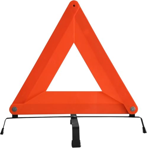 Réflecteur réflexe de sécurité triangulaire pliable avec support de base en métal APSMOTIV