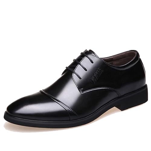 Men's Dress Shoes Classic Mens Oxfords Formal Business Shoes Modern Oxford Derby