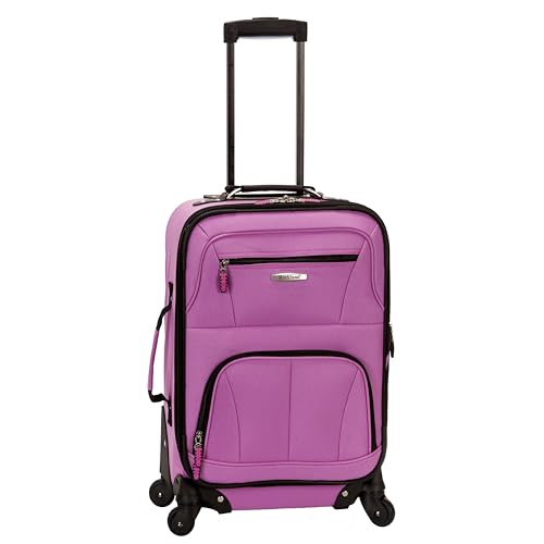 Image of Rockland Polyester Pink Carry-On (F2281-PINK)
