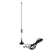Bingfu DAB FM Antena de Radio, 75ohm F Adaptador Antena con Base...