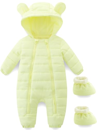 Baby Winter Snowsuit Hooded Romper for Toddlers