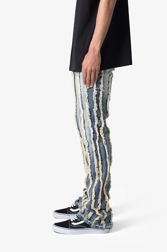 mnml Men's X641 Skinny Stacked Ripped Denim2