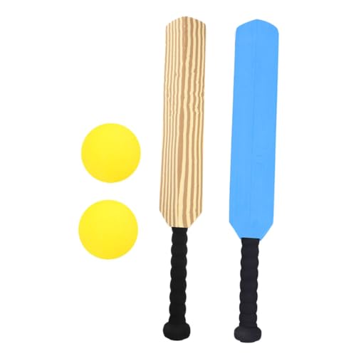 Batte de cricket extérieur enfant pour s'amuser au jardin en famille avec style rétro