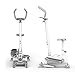 Rower treningowy 2 w 1 eliptyczny orbitrek trening rower-fitness cardio utrata wagi maszyna do ćwiczeń do domu do ćwiczeń cardio fitness siłownia (kolor: Biały, rozmiar: Dowolny rozmiar) wewnątrz lub na zewnątrz