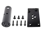 RRKEETTXY Billet Engine Stand Plate Aluminum Engine Stand Adapter Compatible with BMW N54 N55 S55 B58 S58