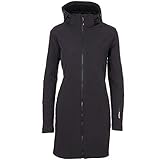 peak performance w light softshell pants EXTRAS: Der Damenmantel mit fleece-gefütterter Kapuze, Abschluss Bündchen, YKK Zipper, Kinnschutz aus Fleece, 3 Fronttaschen mit farbigen Reißverschlüssen und weicher Fleece-Fütterung für einen super Tragekomfort und Schutz bei Nässe in klassischem Schnitt. Der Dampf wird nach außen abgegeben. Nähte sind in dieser Preisklasse nicht getaped, jedoch wasserabweisend.