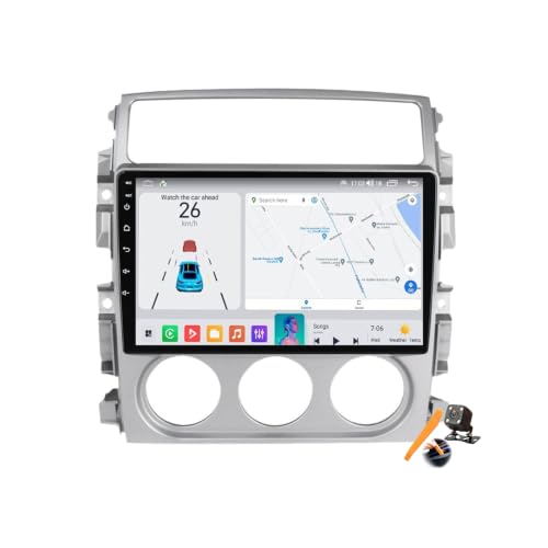Carplay y Android Auto inalámbrico en este autorradio Android 15 de 9" para Liana