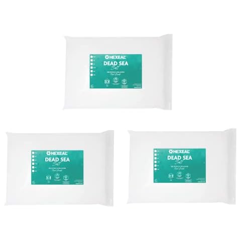 Hexeal Dead Sea Salt 15kg for Bathing and Beauty Cover