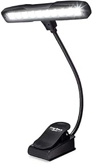 Rechargeable Clip-on Music Stand Orchestra Light- 10 Bright LEDs Last for 50 Hours