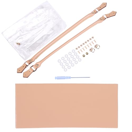 Kit de bolsos de PVC transparente y herramientas para crear complementos a tu medida