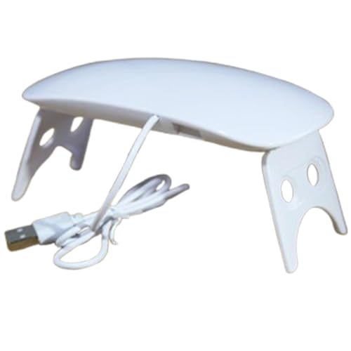 Lámpara de uñas UV – Lámpara UV de gel para uñas | Luz UV segura para uñas LED, lámpara de uñas de gel segura con USB, luz de uñas de gel de secado rápido, secador de uñas USB para el día de la madre