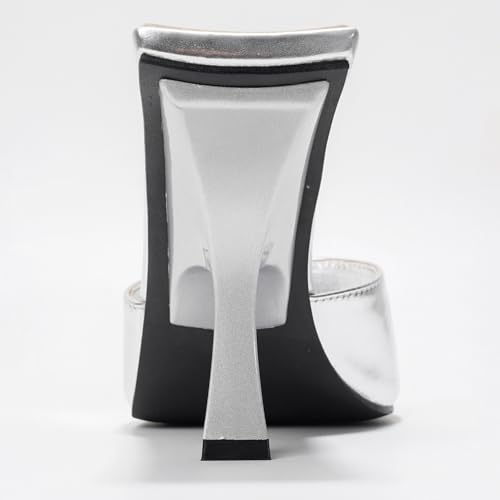 Cape Robbin Women's Slip On Pointed Toe Mid Heels – Womens Heels for Dressy Office Wear, Open Toe Comfortable Formal Dress Shoes for Women with Soft Cushioning (Koren)4