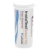 LaMotte Insta-Test 2964-G Chlorine Free Single Factor Test Strip, Low Range, 0-10ppm Range (Pack of 25)