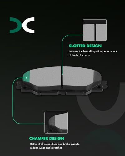 Image of SCITOO Brake Kits Front Rear Brake Rotors Brake Pad:D1211;D1212;31434;31443 | Fit For Toyota For RAV4 2006-2018