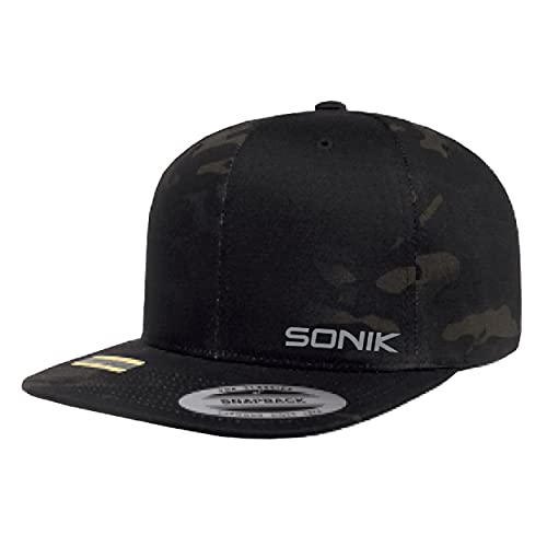 Sonik Multicam Snapback Cap - Basecap per pesca