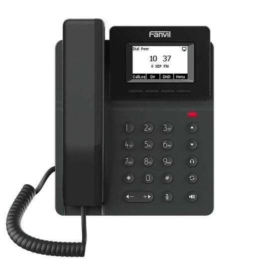 Fanvil V50G optimiza tu negocio con 2 líneas SIP, pantalla de 2.3'' y puertos Gigabit PoE