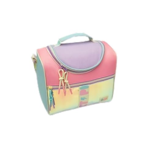 PUKET - Bolsa Térmica Infantil Color Block Menina Puket Cor Rosa