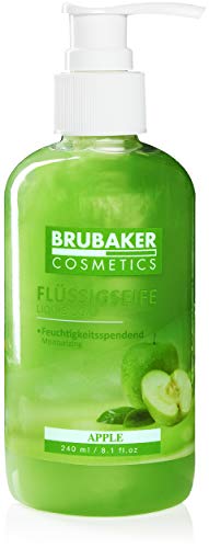 BRUBAKER Cosmetics - Jabón líquido - Manzana - Para manos higiénicamente limpias - Fórmula extra suave e hidratante