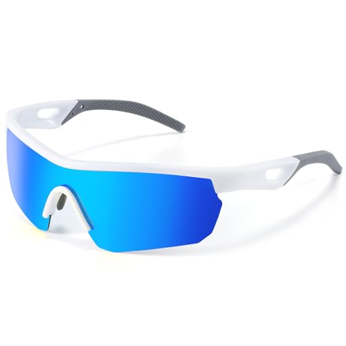 Image of Kids Sunglasses Polarized Youth Baseball Softball Cycling Sports Sun Glasses Boys Girls