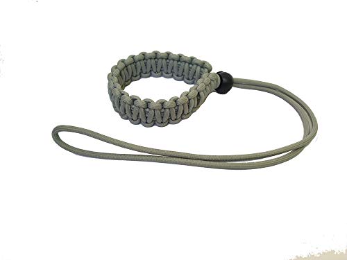 Image of Paracord Wrist Strap for robust hand grip to hold all DSLR camera /heavy gear /Binocular