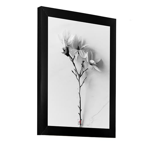 Image of Art Street Hanging Picture Frame for Wall Hanging Photo Frames for Wall Decoration Home Decor Photo Frame for Diwali Decoration Picture Frames A4 Size Black 20x30 cm