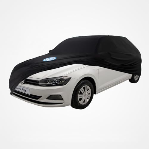 Capa para cobrir carro VW Polo Novo Polo Tecido Cor Preta Anti-Poeira Anti-Riscos Anti-Mofo Capas LP