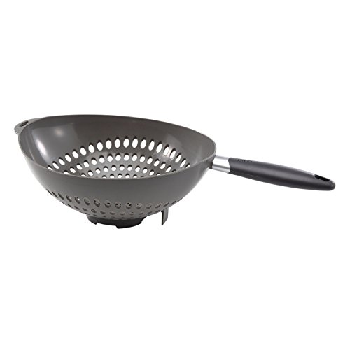 Colander with Gray Handle