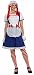 Forum Rag Doll Costume, Blue/Red, One Size