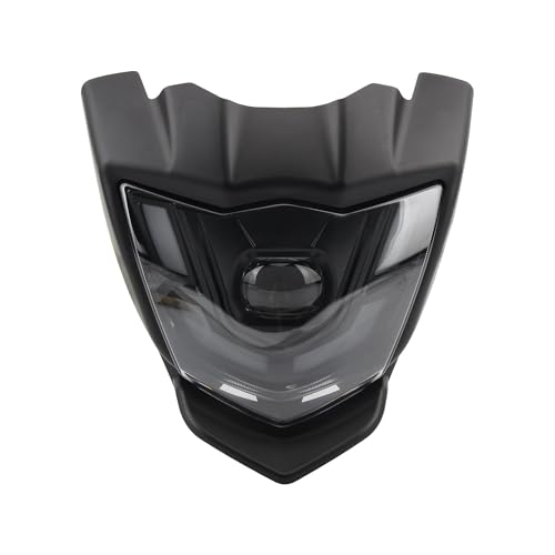Phare LED XTZ150 optique avant moto de saleté plaque de carénage enduro